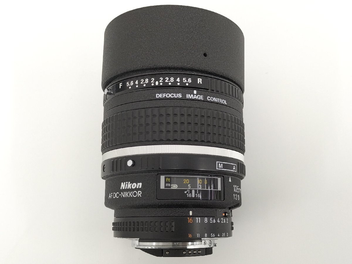 ●Nikon ニコン AF DC-Nikkor 105mm f/2D カメラ レンズ 1:2 [y202]_画像5