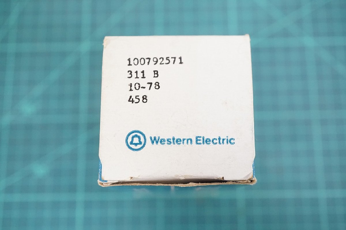 [NZ] [S686260] 1円スタート Western Electric ウエスタン エレクトリック 311B 真空管１本 元箱付き ②_画像9