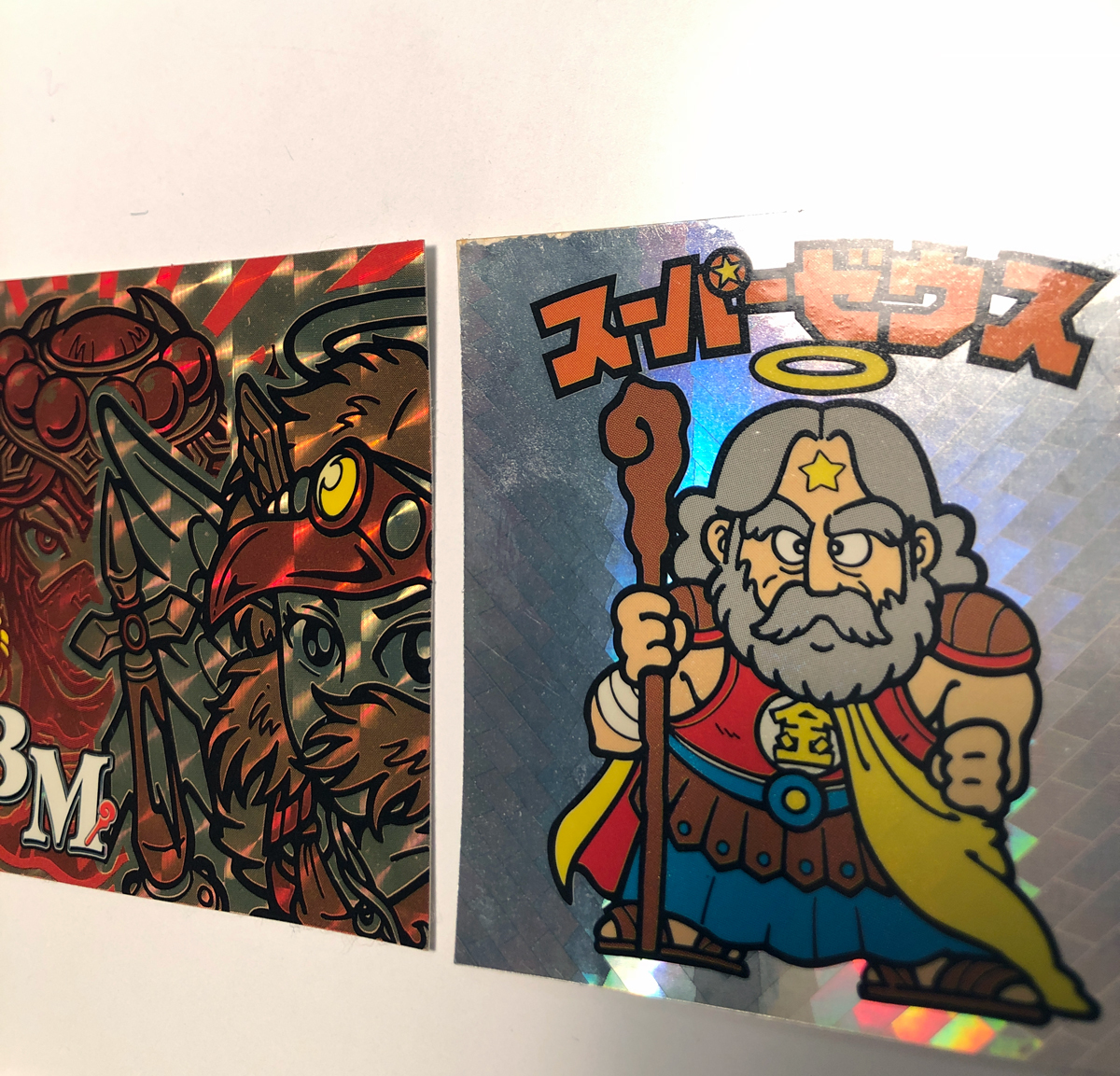 ビックリマン ヘッドロココ サタンマリア赤 スーパーゼウス ビックリマン ヘッドロココ サタンマリア赤 スーパーゼウス