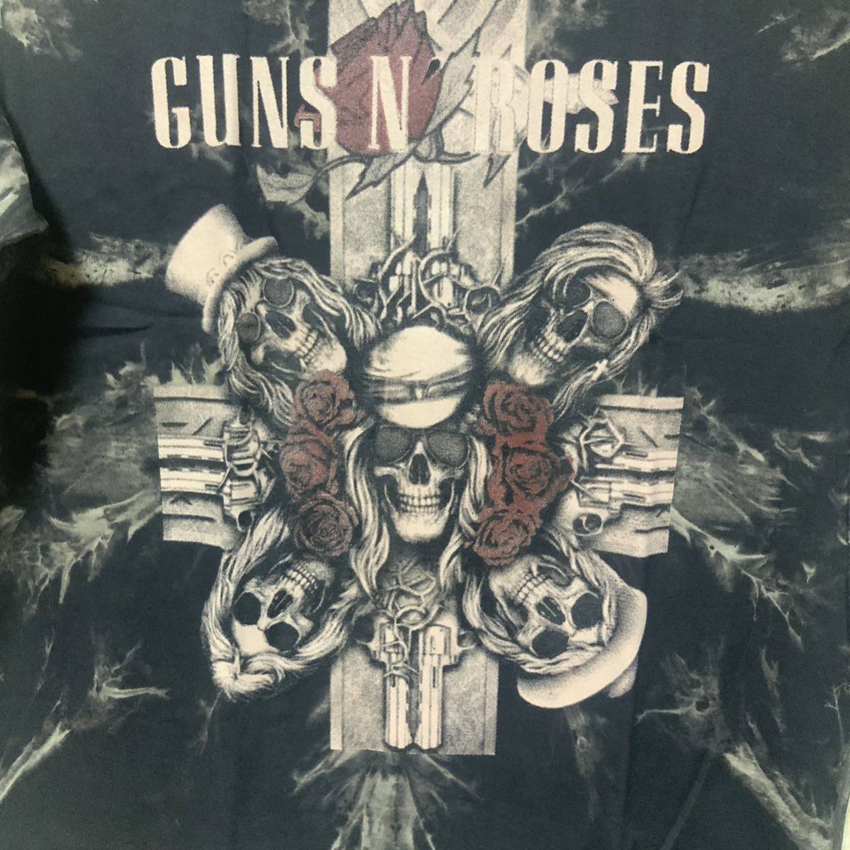 ガンズアンドローゼズ ロングT シャツ　Lサイズ　Guns N' Roses 長袖 ロックバンド_画像2