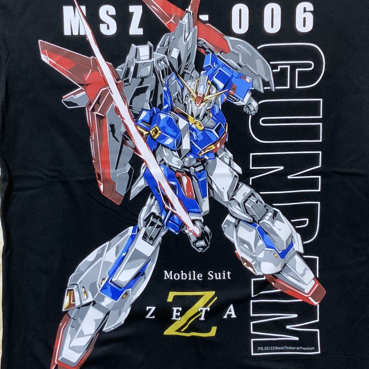 GUNDAM zeta ガンダム　MSZ-006 Tシャツ　Lサイズ　海外製　プリントTシャツ_画像2