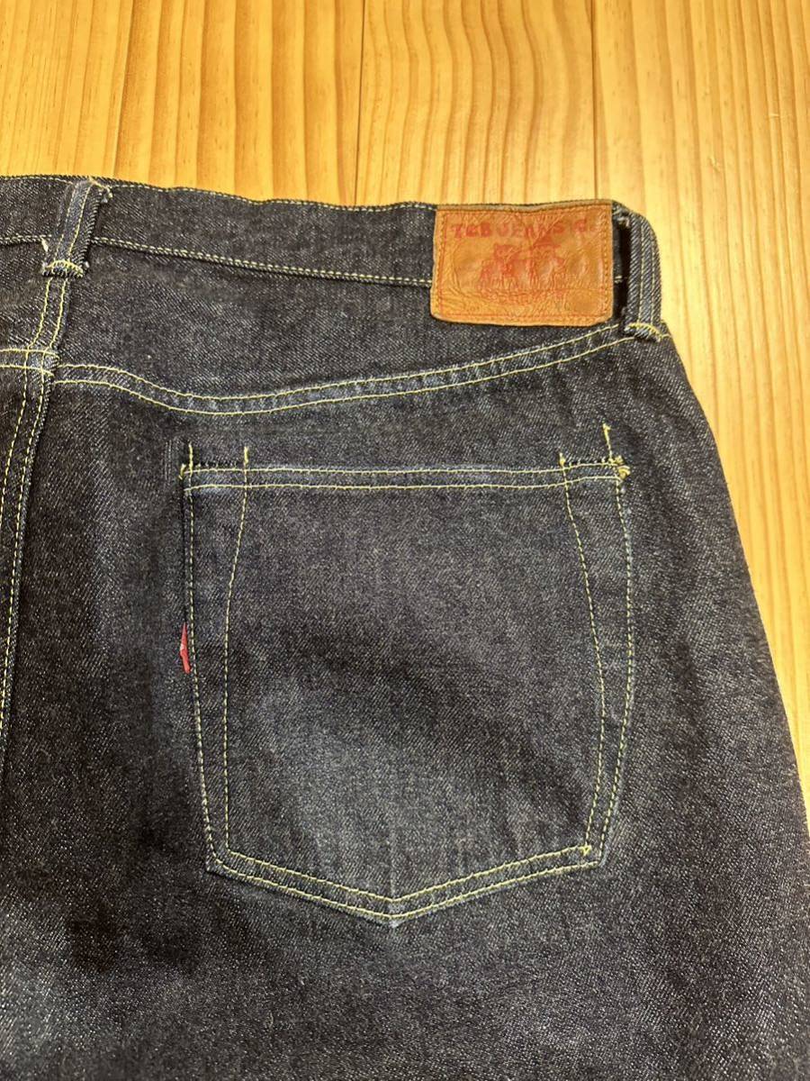 TCB jeans S40's 大戦モデル 【w40】14oz 濃紺ビンテージ復刻 レプリカ セルビッチ デニムパンツ　美品_画像8