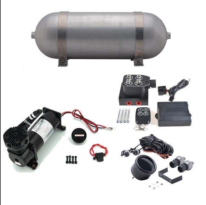  air suspension 2. management full kit compressor 1 machine 5 gallon tanker 