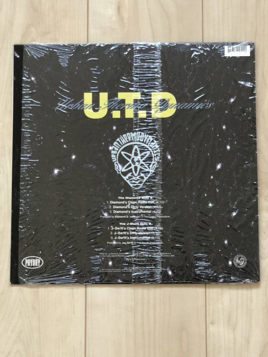 USオリジナル盤 U.T.D. (URBAN THERMO DYNAMICS) / Manifest Destiny DIAMOND D MOS DEF_画像2