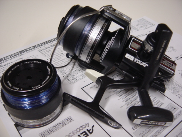 ■★Shimano　Aerocast-5000★■右手捲サーフ用リール/２-スプール構成_画像7