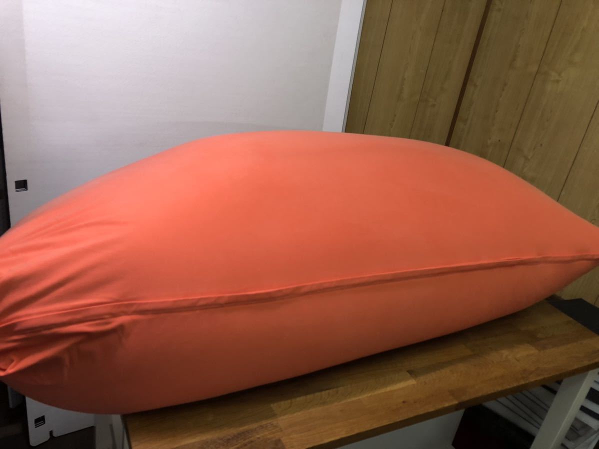 Yogibo MAX ヨギボーマックス オレンジ　ビーズソファ 椅子 ベッド クッション　三重県津市_画像3