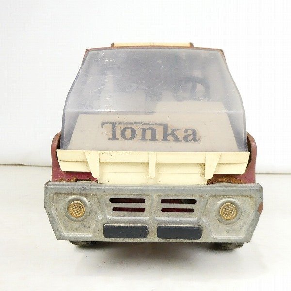 当時物 ブリキ おもちゃ ミキサー車 Tonka トンカ トラック 模型 自動車 全長約35cm 昭和レトロ コレクション品■ME033s■_画像2