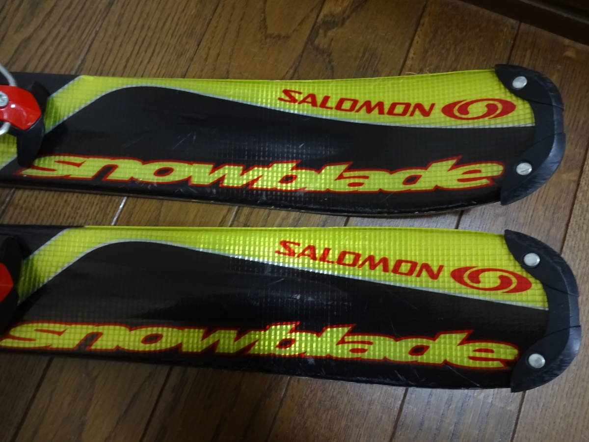 中古ファンスキー SALOMON Snowblade Spaceframe99 99.9cm_画像2