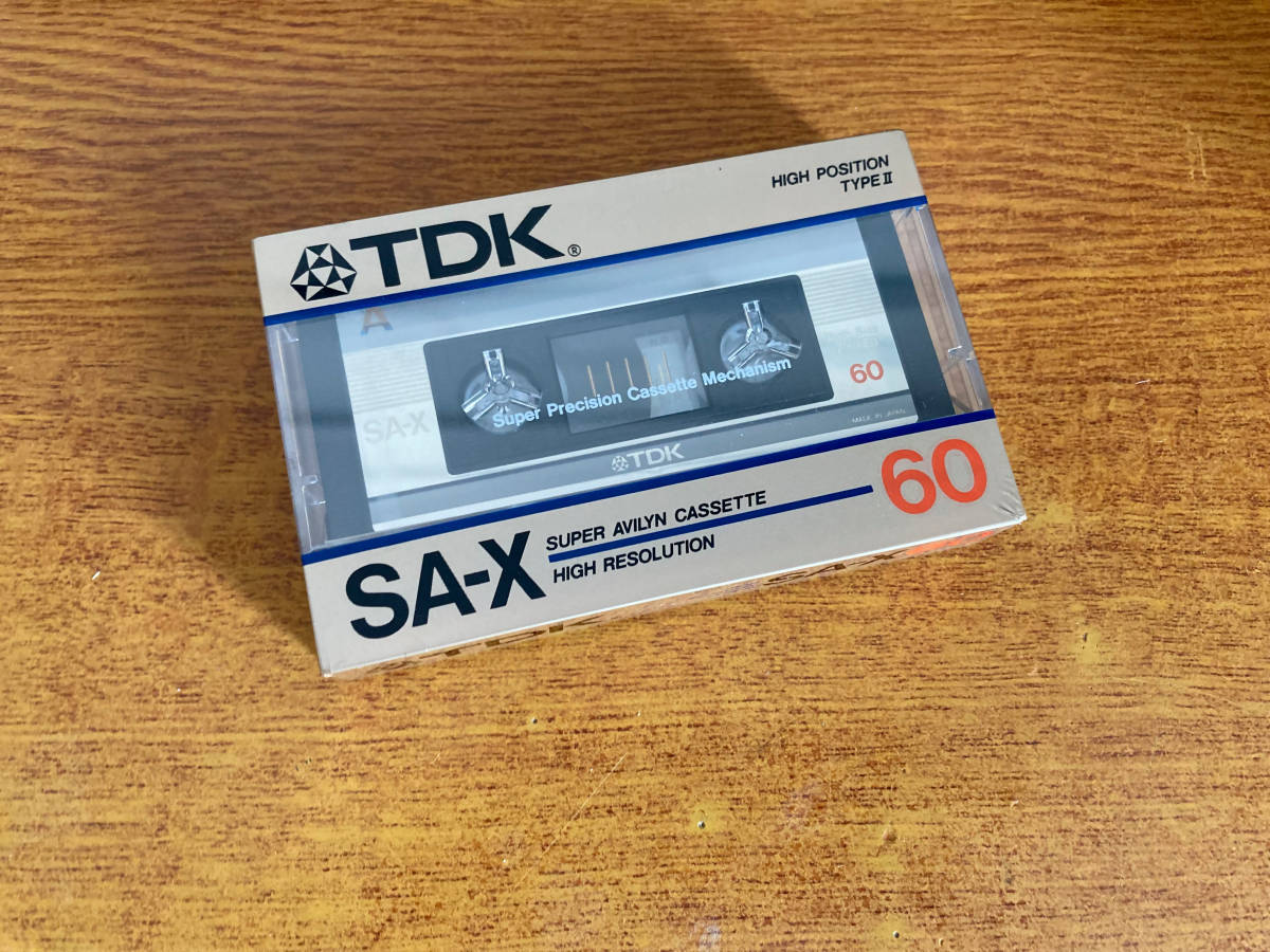 在庫9 カセットテープ TDK SA-X 1本 00854_画像1