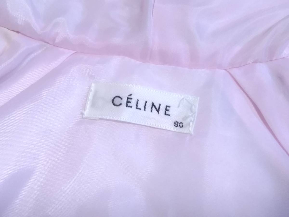 ★子供服★CELINE セリーヌ/ポンチョ/90/ピンク/ベビー服/キッズ/アウター/オンワード_画像4