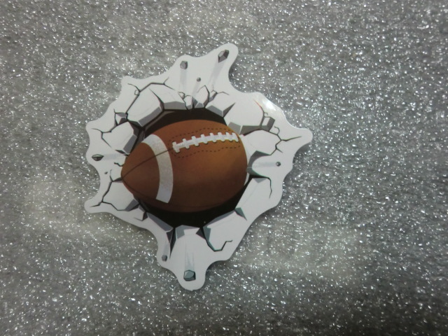 NFL мяч стена поломка . стикер водонепроницаемый наклейка 