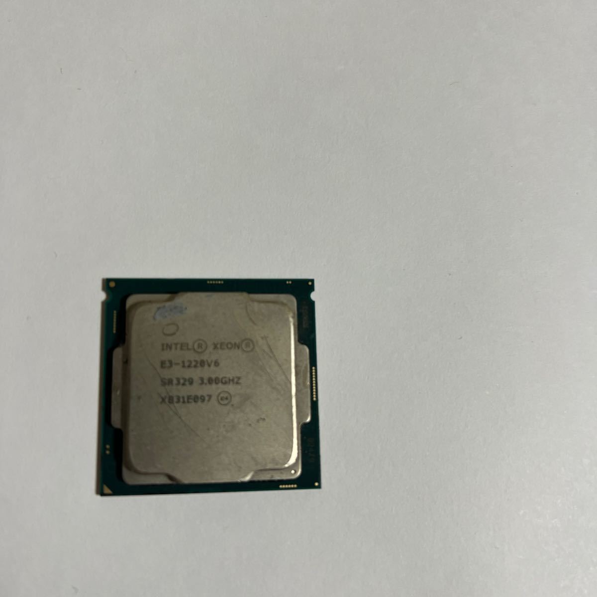 Intel Xeon E3-1220V6 (a)_画像2