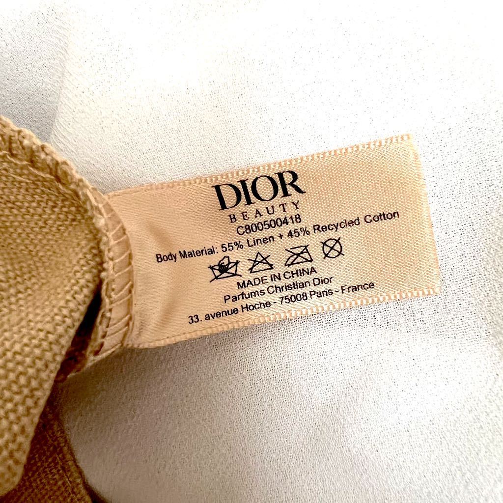 新品 Dior ディオール トートバッグ エコバッグ キャンバス レディース メンズ ショッピングバッグ ノベルティロゴ ブランド リビエラ_画像8