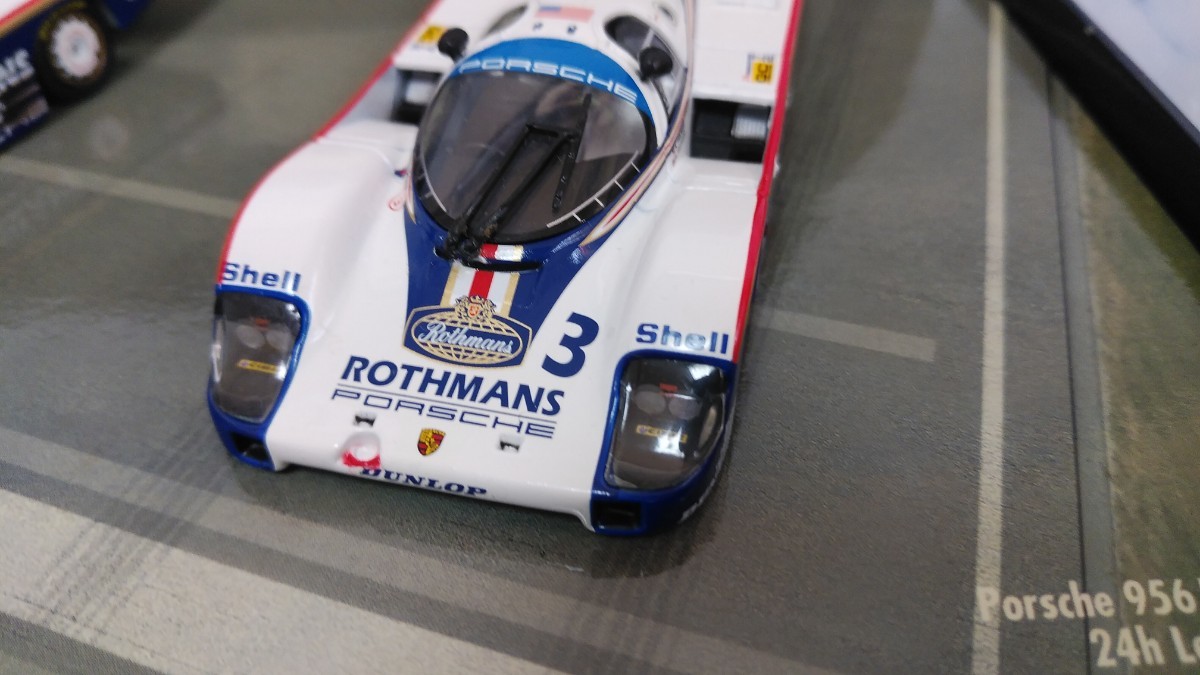 MINICHAMPS PORSCHE 956 L wins 1982 24h Le Mans 1-2-3 Car Set ミニチャンプス　ポルシェ　ル・マン　5,832pcs 限定　ミニカーセット_画像5