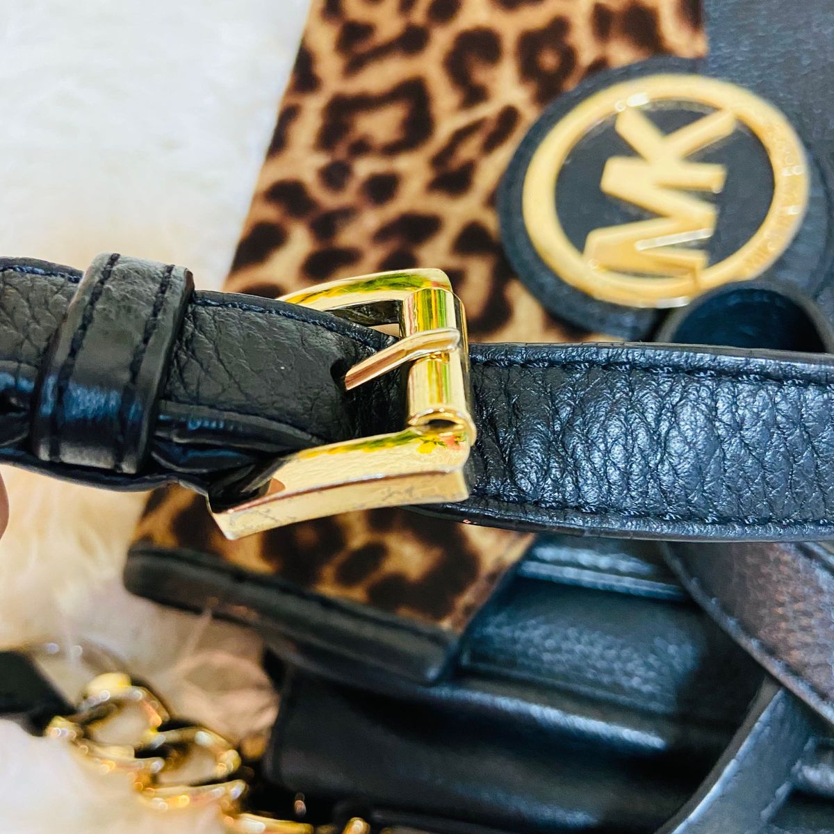 ハラコ 本革 MICHAEL KORS マイケルコース ショルダーバッグ ハラコ 本革 MICHAEL KORS マイケルコース ショルダーバッグ