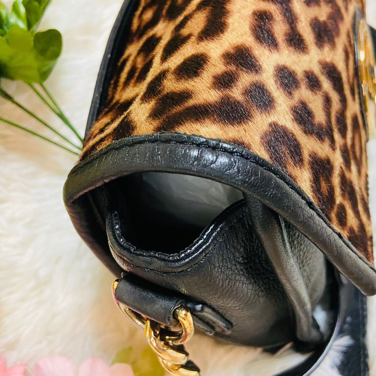 ハラコ 本革 MICHAEL KORS マイケルコース ショルダーバッグ ハラコ 本革 MICHAEL KORS マイケルコース ショルダーバッグ