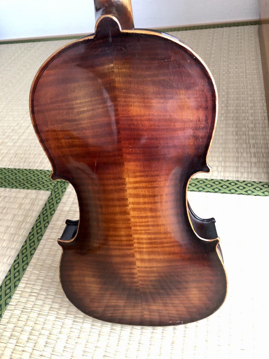 イタリア フルサイズ 古いバイオリン 4/4 虎杢 ヴァイオリン_画像2