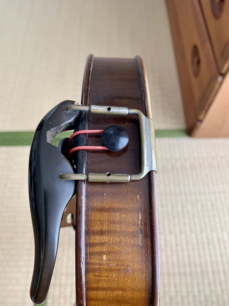 古いバイオリン フルサイズ 4/4 虎杢 ヴァイオリン_画像7
