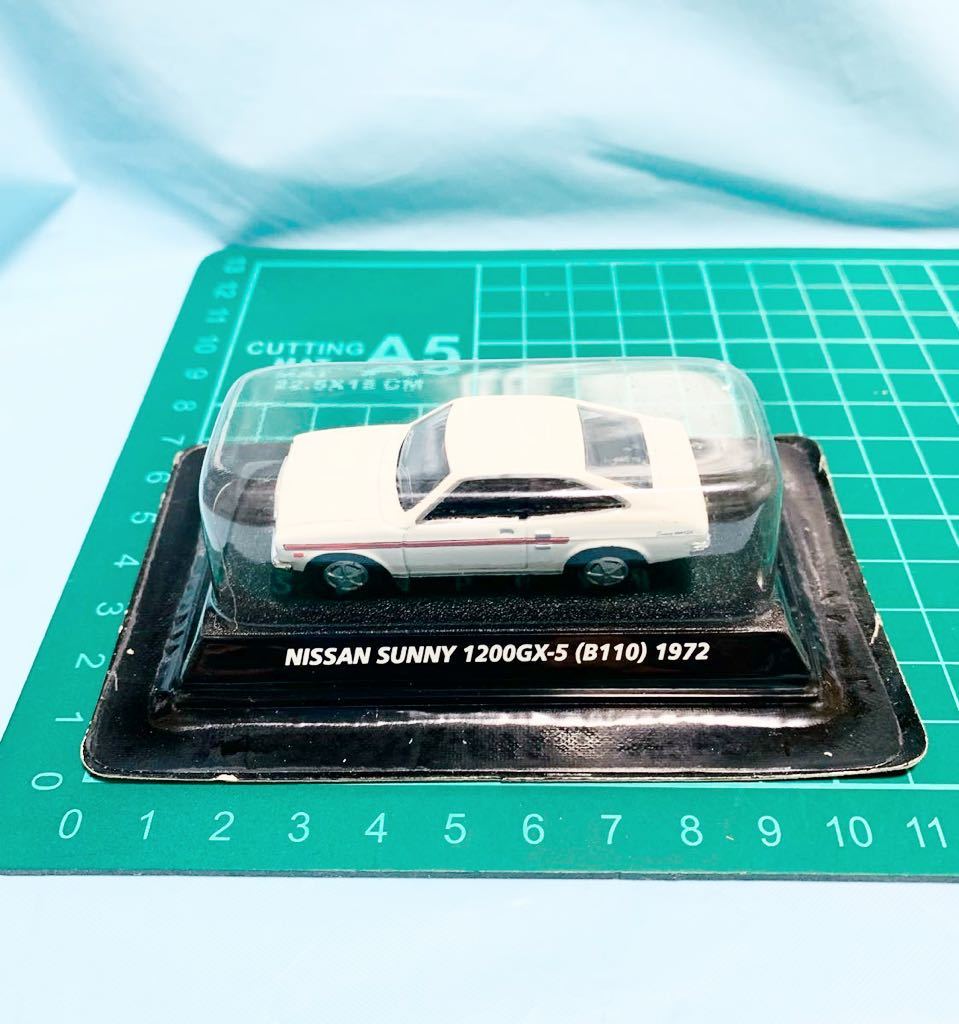  Nissan Sunny GX-5(B110) 1972 Konami 1/64* unopened goods.!