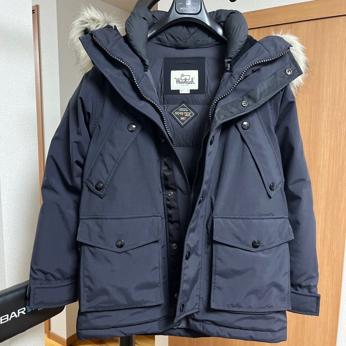 WOOLRICH ウールリッチ SUPERIOR GTX ARCTIC DOWN PARKA アークティックパーカー ゴアテックス 黒 Sサイズ 光電子ダウン