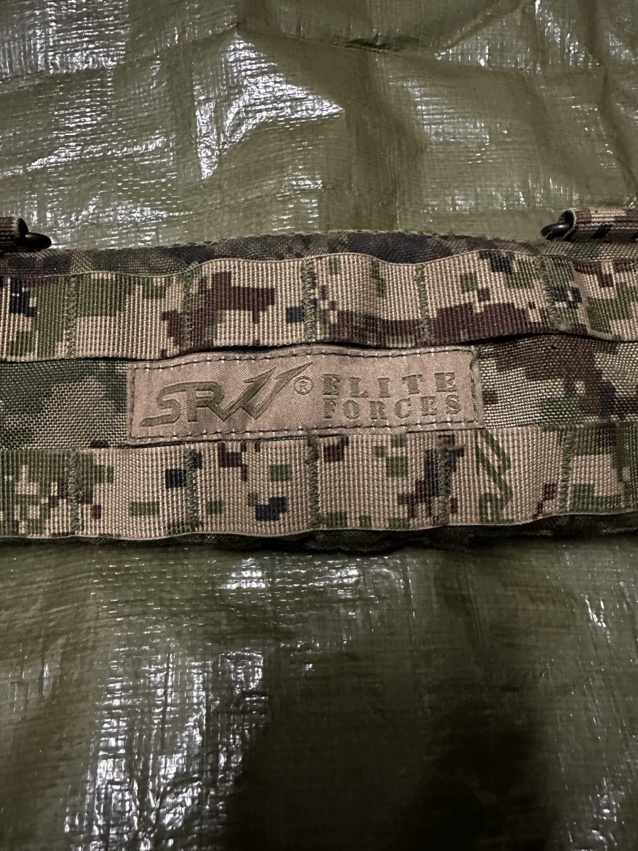 SRVV Elite Force製　Tactical Belt SHERMAN デジタルフローラ　(タクティカルベルト、ベルトパッド、ロシア軍)_画像3