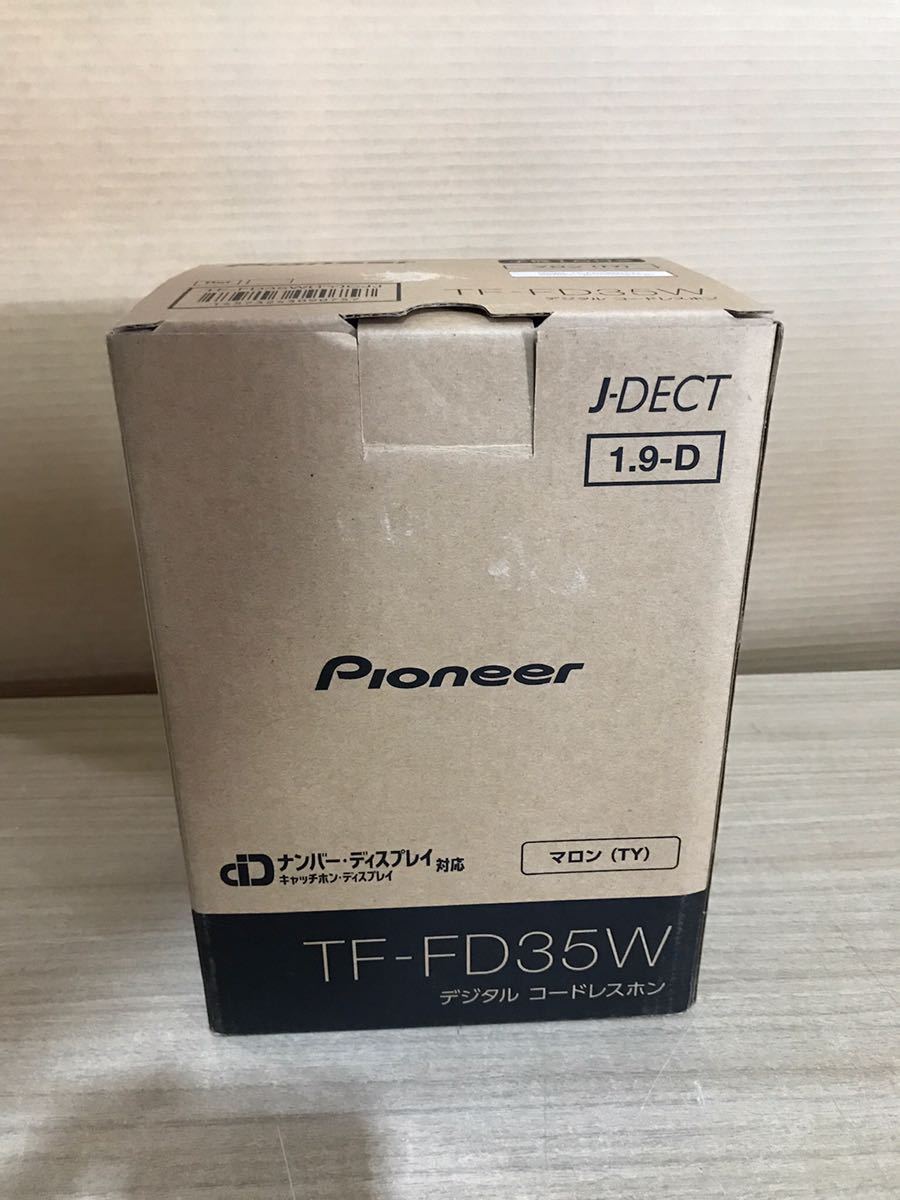 12K【中古】Pioneer コードレス留守番電話機　TF-FD35W_画像7