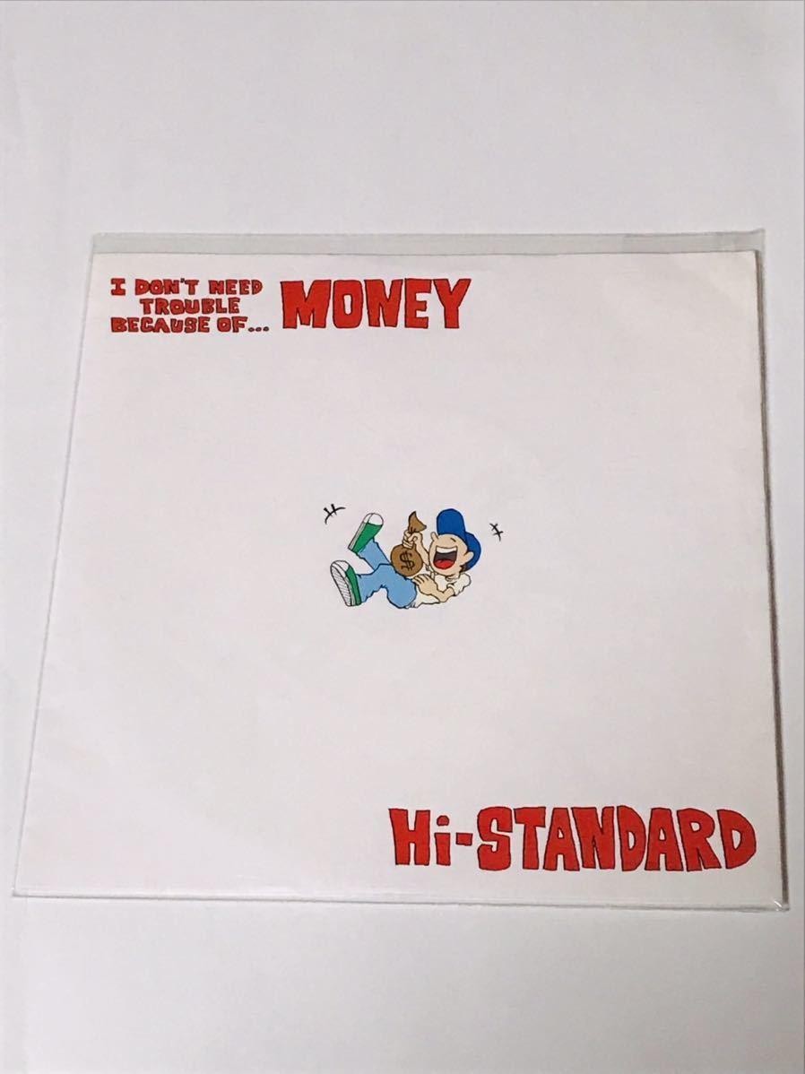 Hi-Standard 廃盤　7インチレコード I Don't Need Trouble Because of... Money 〕ハイスタンダード ピザオブデス PIZZAOFDEATH_画像1