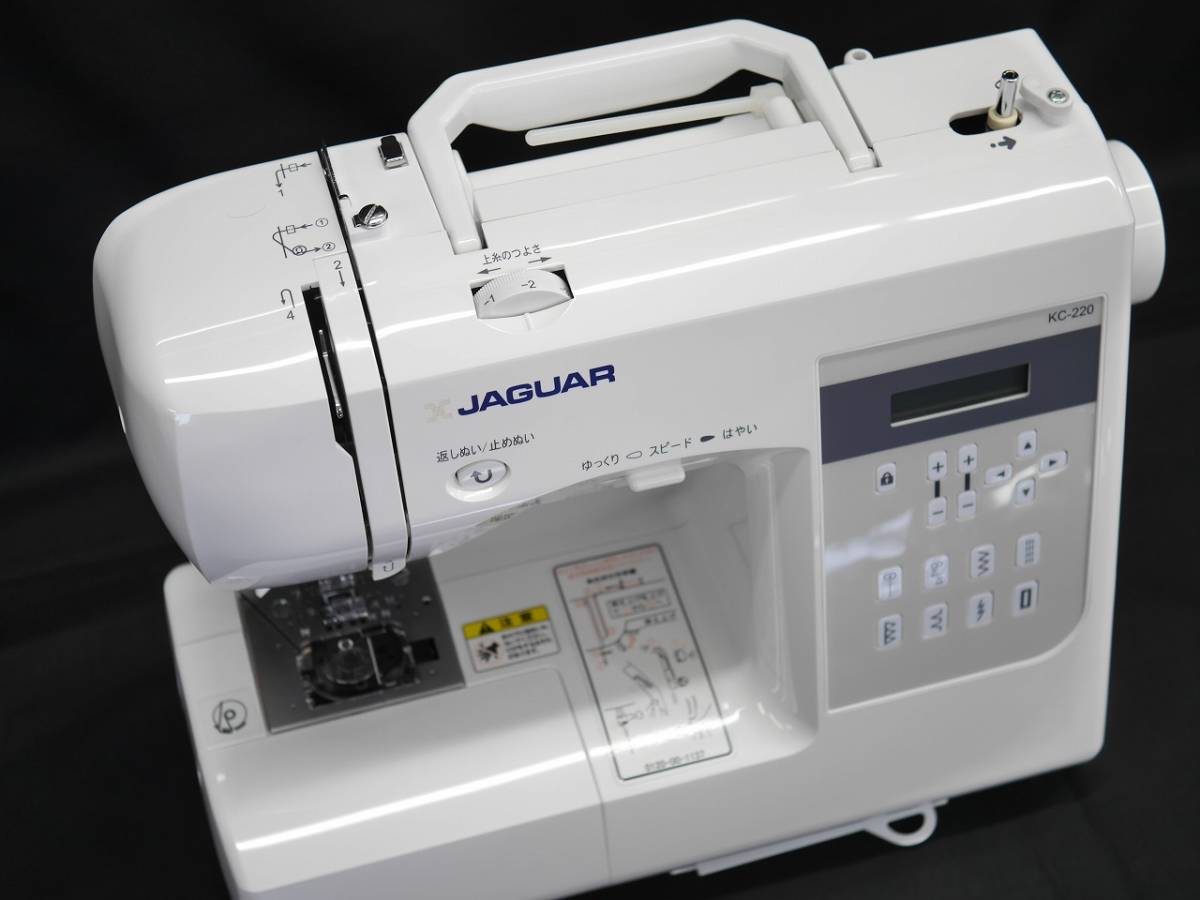 JAGUAR コンピューターミシン ジャガー ミシン KC-220 展示品の画像6