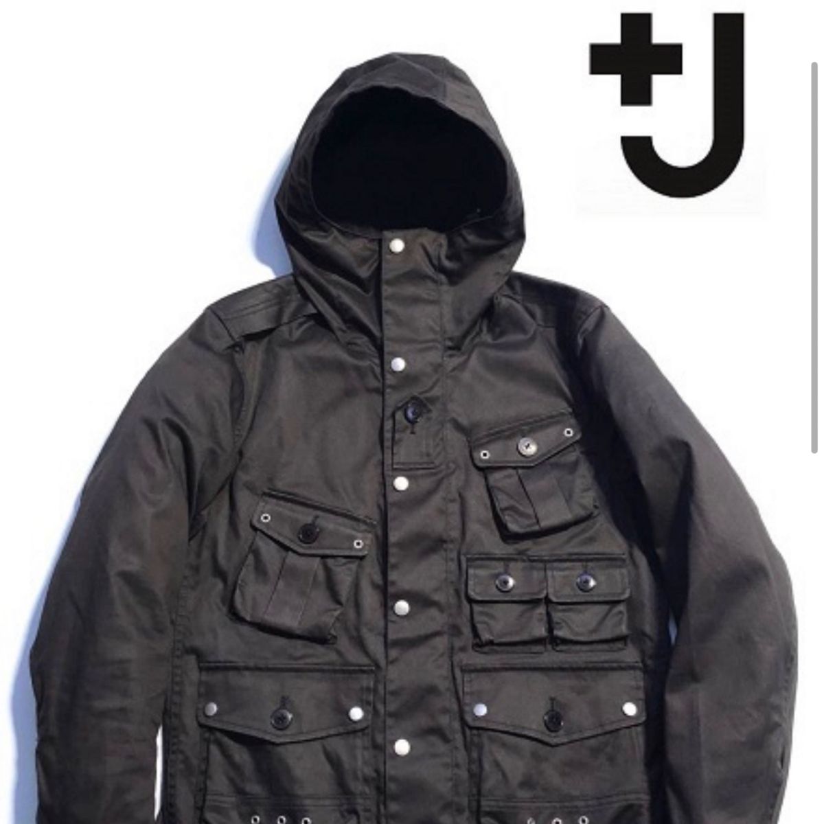 極美品】UNIQLO +J ジルサンダー ツイルミリタリーパーカ S 極美品】UNIQLO +J ジルサンダー ツイルミリタリーパーカ S