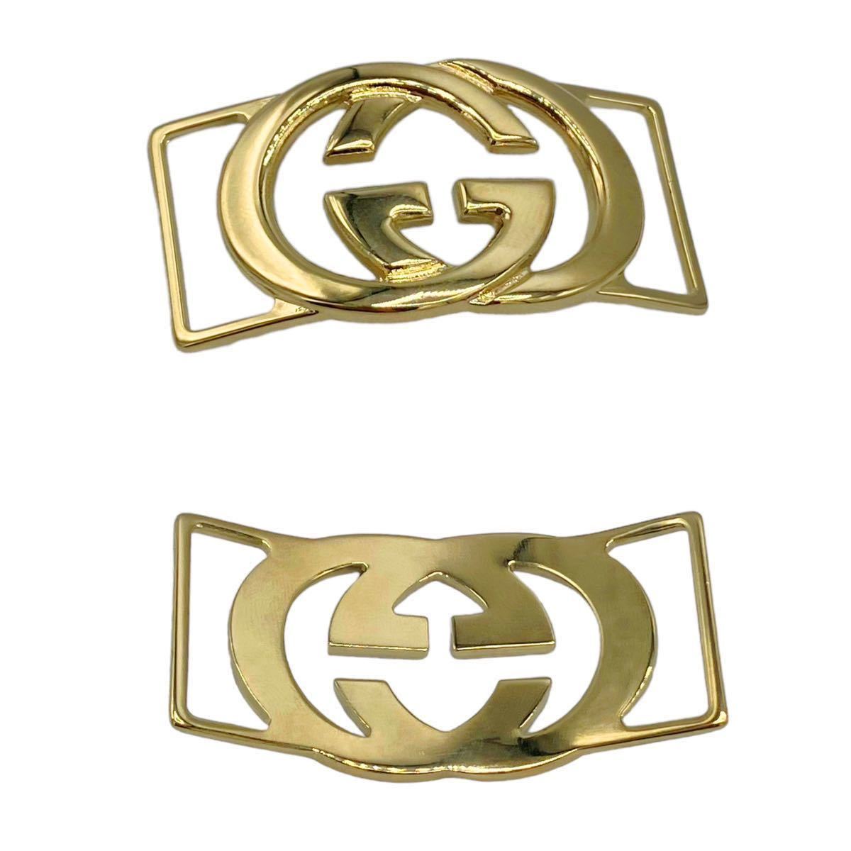 【良品】グッチ GUCCI レオパード スカーフ チョーカー インターロッキングG スカーフリング付き ブラウン GG buckle scarf choker_画像9