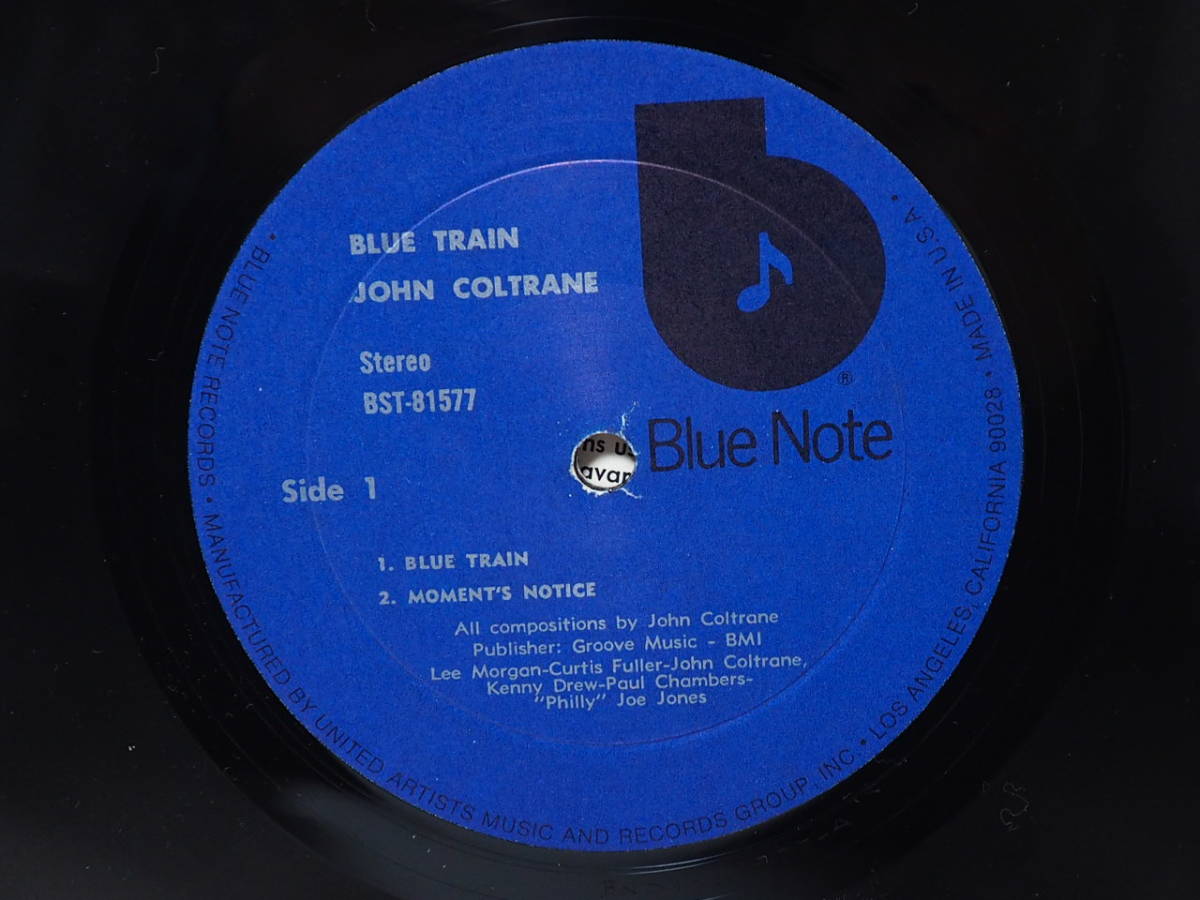 ■LP■ ジョン コルトレーン / ブルートレイン JOHN COLTRANE / BLUE TRAIN 　 BST81577 BLP 1577 BLUE NOTE LIVERTY RECORDS US盤_画像10