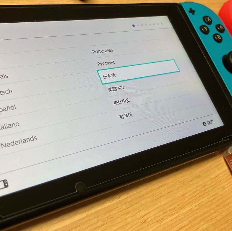 送料込み　3点セット　中古　初期　Nintendo Switch ニンテンドー スイッチ　カラオケマイク　あつまれどうぶつの森　ソフト付き　Joy-Con_画像2