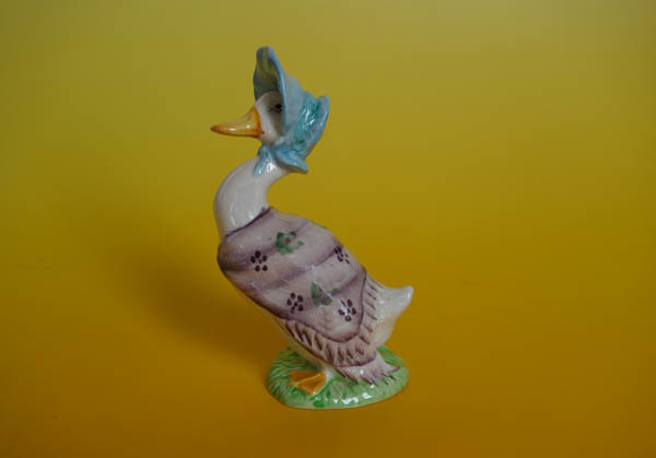  ceramics city x Vintage goods ornament bezwikBeswick Jemimima puddleduckfigyu Lynn animal Britain made Peter Rabbit 