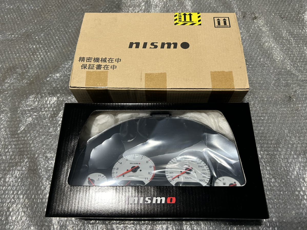 新品 ニスモ NISMO コンビネーションメーター 限定復刻品 BNR34 GT-R ホワイト 24810-RSR46-WH_画像1