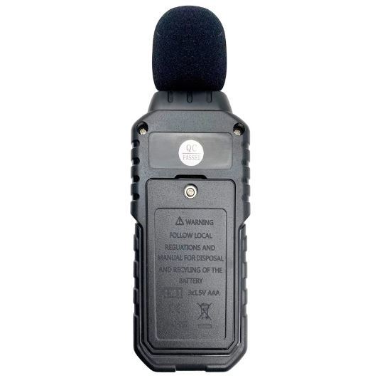 送料無料 未使用品 デジタル騒音計 サウンドレベルメーター デシベルモニター ノイズ 30-130db S8607の画像4