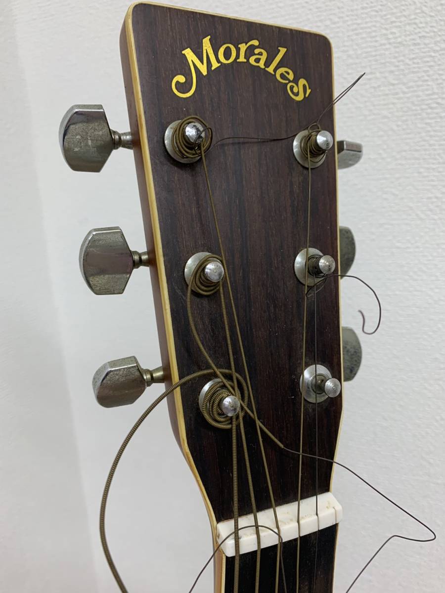  Morales モラレス MW-180N フォークギター　アコースティックギター 　現状品_画像8