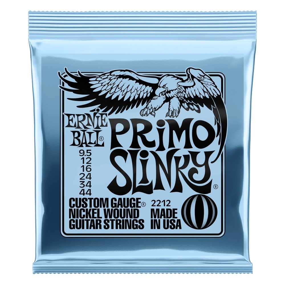 ★ERNIE BALL アーニーボール 2212 [9.5-44] PRIMO SLINKY エレキギター弦★新品/メール便_画像1