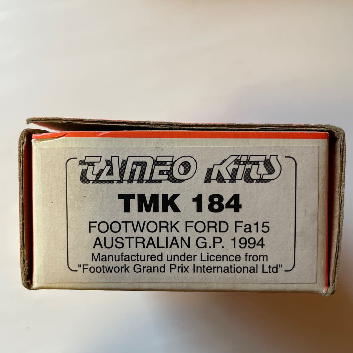 TAMEO タメオ 1/43メタルキット フットワーク　フォードF a15 送料無料_画像1