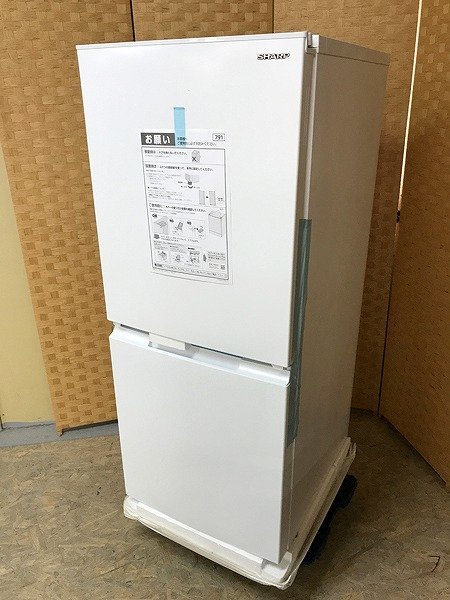 CQG08078SGM ☆未使用☆シャープ152L 冷蔵庫SJ-D15J-W 2023年製直接お