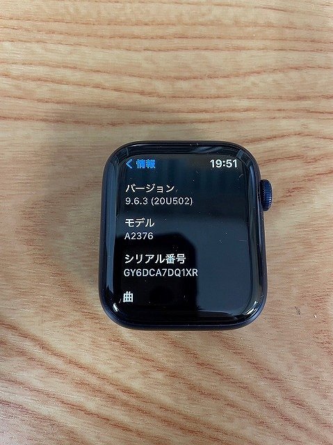 TZK80861SGM Apple Watch Series6 A2376 GPS+Cellularモデル 44mm デモ機 動作確認済み_画像2