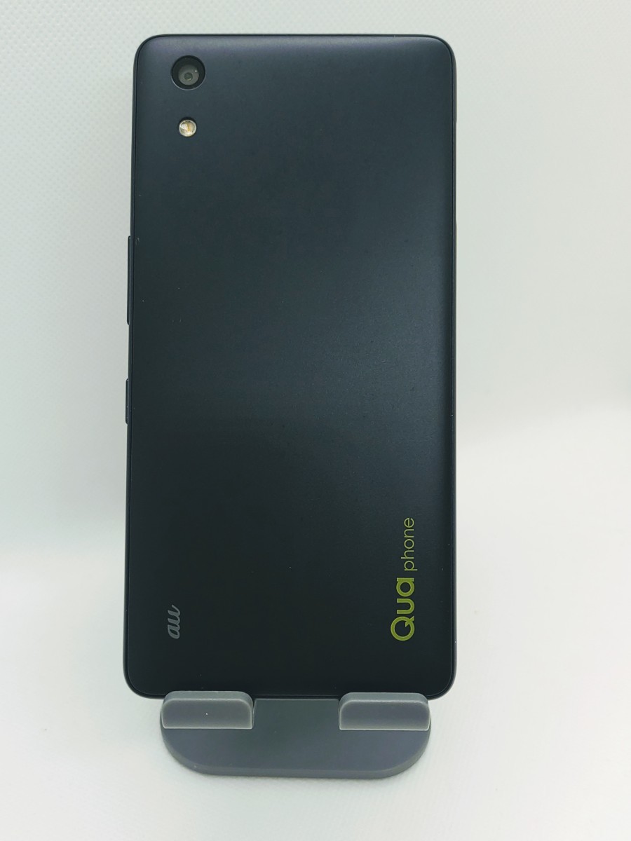 良品美品!赤ロム保証 Qua phone QZ KYV44 SIMフリー端末　京セラ　Android　スマホ　インディゴ 白ロム　_画像3