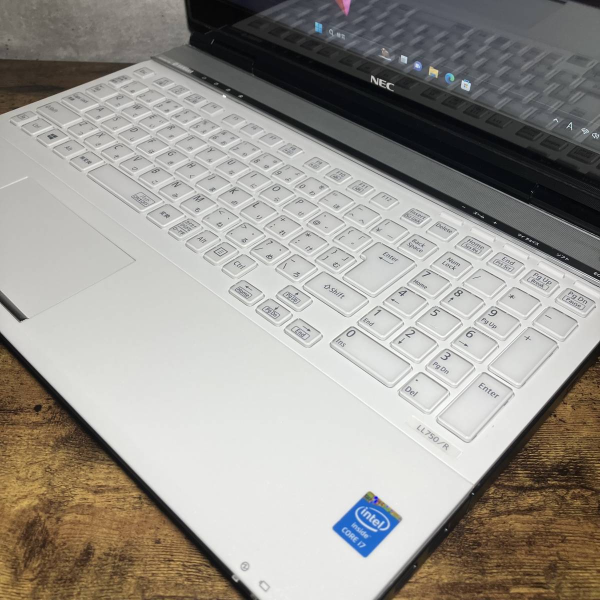 Windows11Pro★タッチパネル★爆速i7【新品SSD1TB(1000GB)+メモリ16GB】Core i7-3.40GHz/人気NECノートパソコン/Office2019 H&B/Blu-ray_画像3