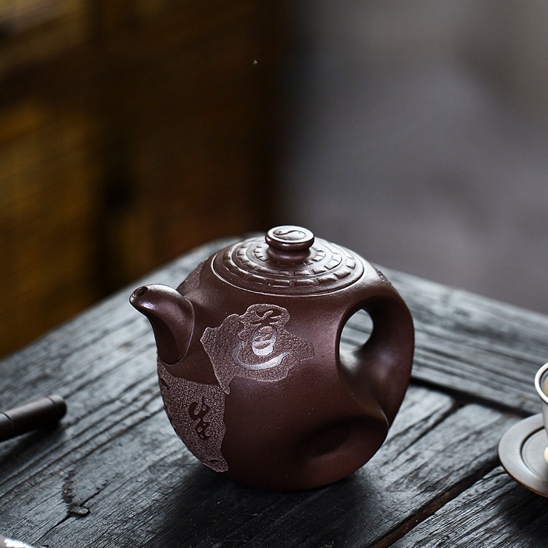 一等品 紫砂壷 茶壺 紫砂 茶壷 茶入 急須 常滑焼 茶器 煎茶道具 工芸品陶芸 茶道具 容量：360ML