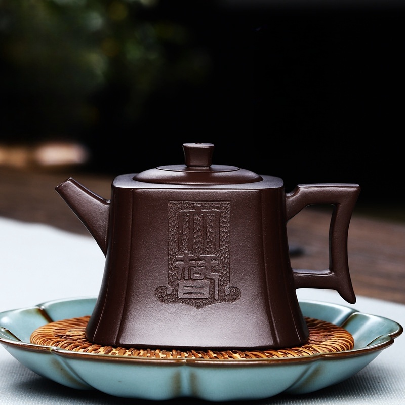 一等品 紫砂壷 茶壺 紫砂 茶壷 茶入 急須 常滑焼 茶器 煎茶道具 工芸品陶芸 茶道具 容量：260ML