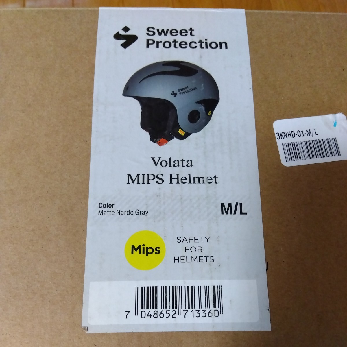 Sweet Protection スウィートプロテクション Volata Mips ヴォラータ MIPS M/L Matte Nardo Gray ヘルメットの画像10