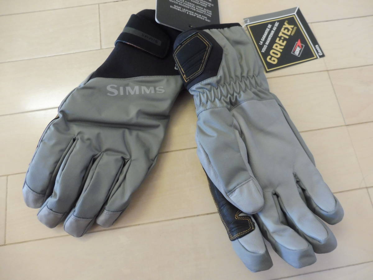 Simms Prodry glove Gore-tex Pro dry перчатка + подкладка S Charcoal