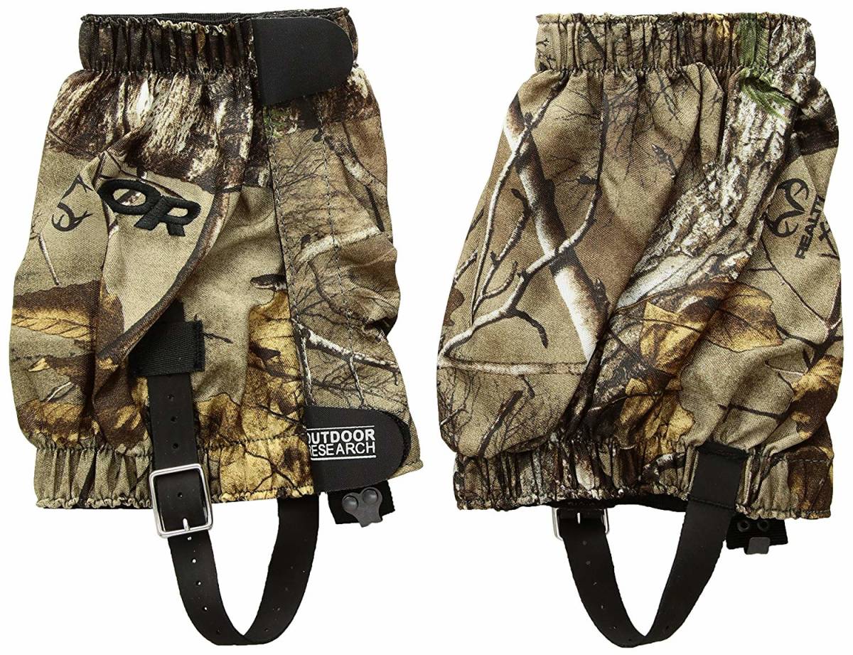 Outdoor research アウトドアリサーチ ロッキーマウンテン ローゲイター カモフラ Rocky Mountain Low Gaiters Realtree Xtra L/XLの画像1