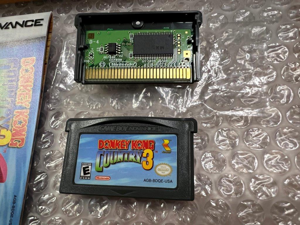 GBA Donkey Kong Country 3 / スーパードンキーコング 3 北米版 海外 輸入 状態画像参照 動作確認済 送料無料 同梱可