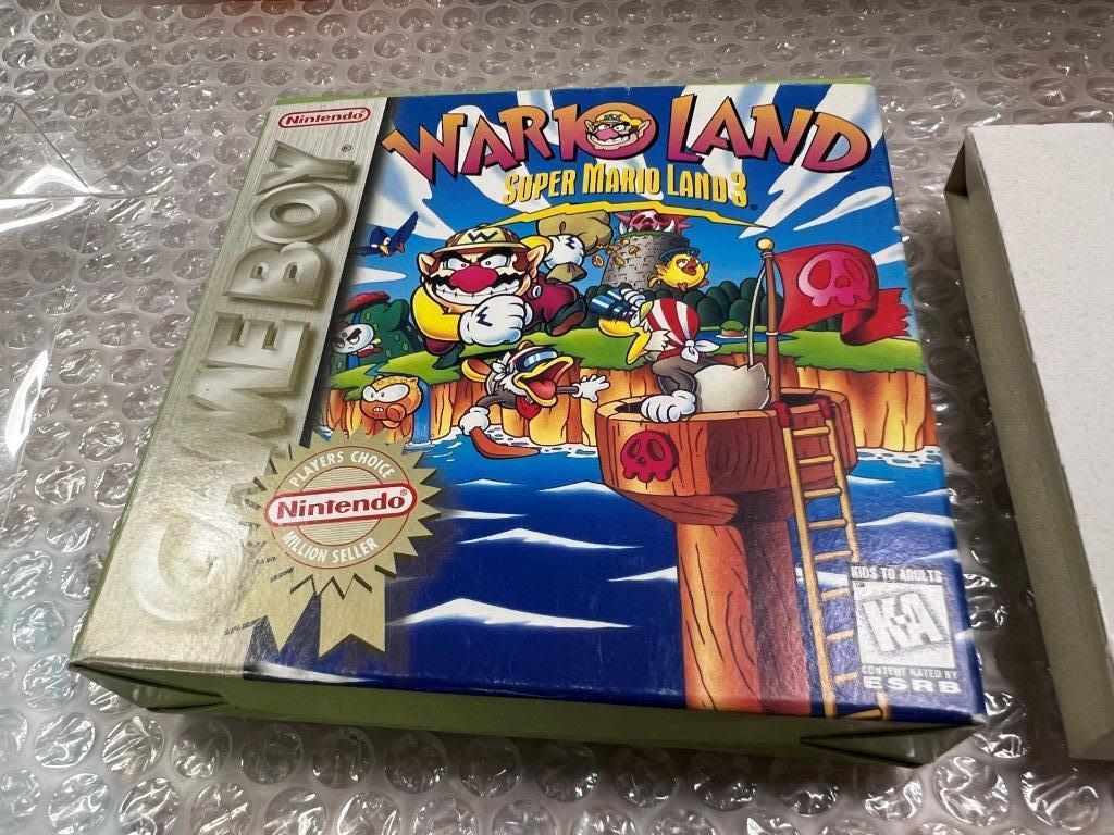 GB Super Mario Land 3 Wario Land / マリオ ワリオ ベスト版 北米版 海外 輸入 状態画像参照 動作確認済 送料無料 同梱可