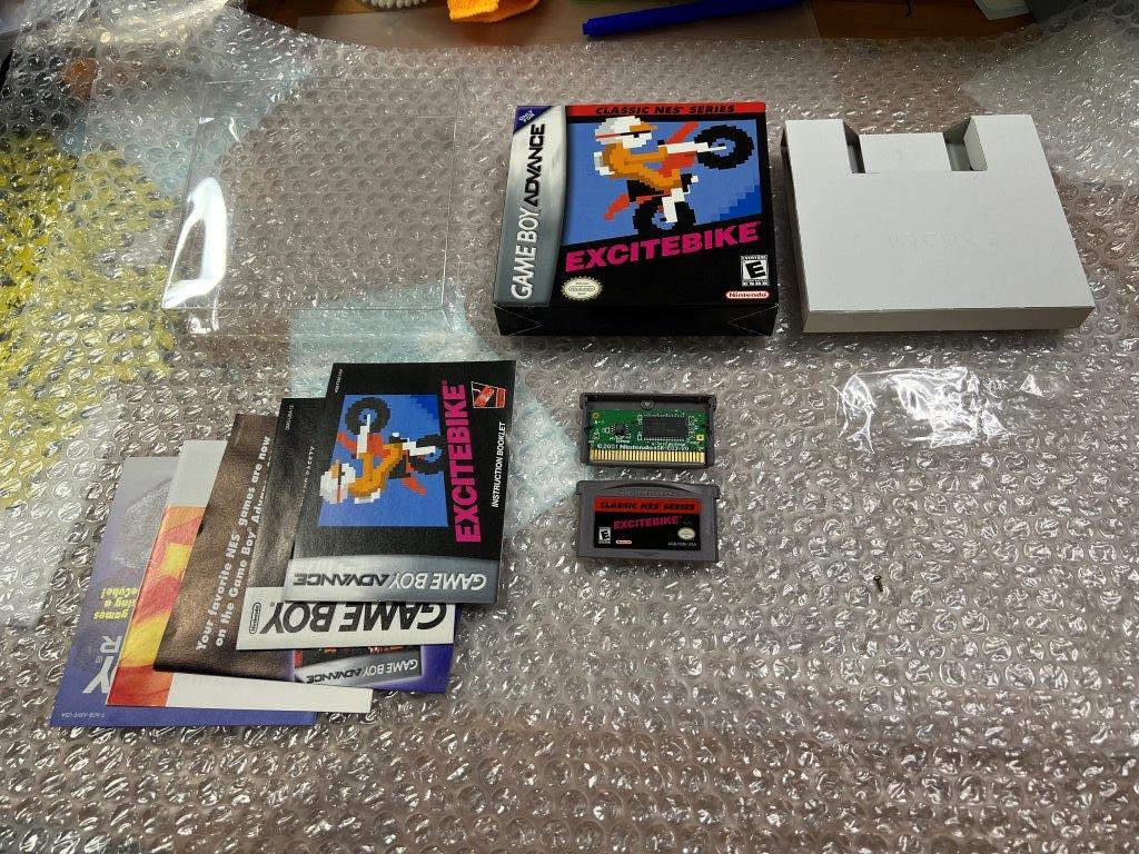 GBA Classic NES Series : Excite Bike / エキサイトバイク 北米版 海外 輸入 状態画像参照 動作確認済 送料無料 同梱可